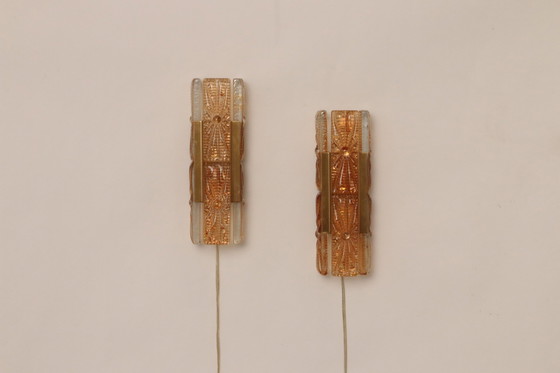 Image 1 of Danish Design Set Vitrika Aladdin Wall Lamps, Denmark 1960S