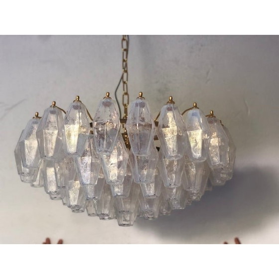 Image 1 of Murano Glass Sputnik Chandelier Poliedro Mazzega Zuccheri Venini Barovier Style