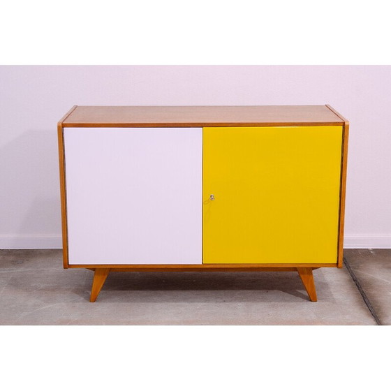 Image 1 of Vintage model U-450 sideboard in beech wood by Jiří Jiroutek, Czechoslovakia 1960