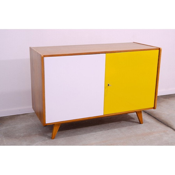 Image 1 of Vintage model U-450 sideboard in beech wood by Jiří Jiroutek, Czechoslovakia 1960