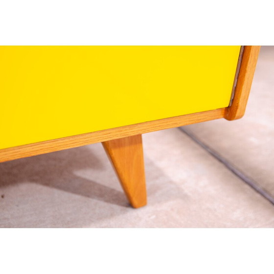 Image 1 of Vintage model U-450 sideboard in beech wood by Jiří Jiroutek, Czechoslovakia 1960