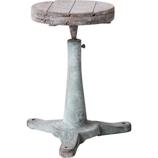 Vintage industrial rotary stand for Royal Doulton, England 1930s