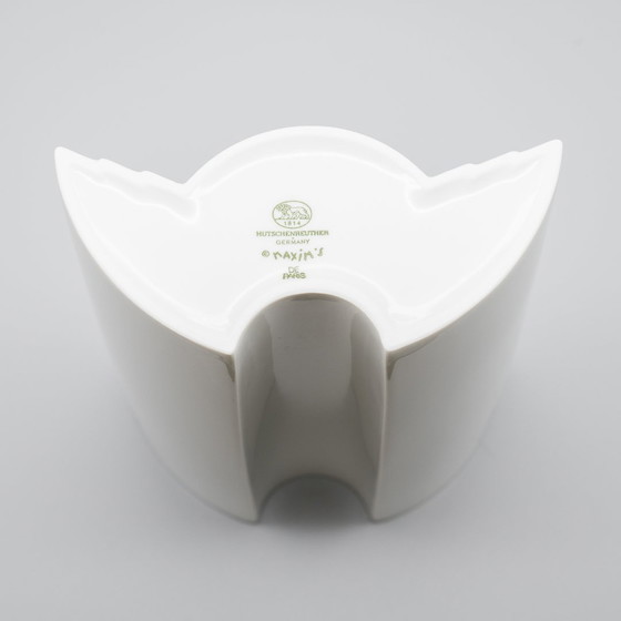 Image 1 of Hutschenreuther Maxim'S Design Vase Duo Unique Series 80'S Porcelain Art Deco 