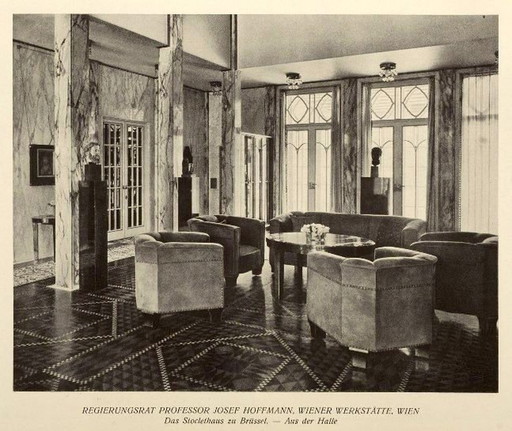 Josef Hoffmann For Wittmann Designed For Palais-Stoclet At Brussels