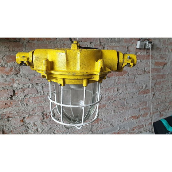 Image 1 of Lampada a sospensione ermetica vintage, 1990