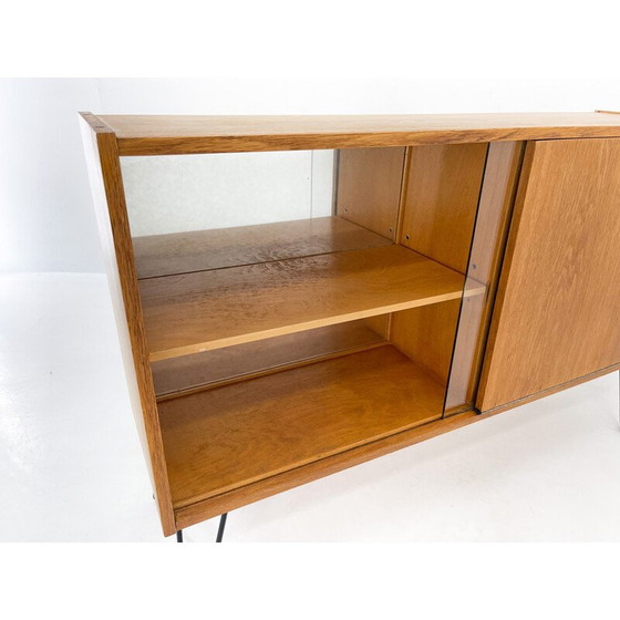 Image 1 of Mid-century display cabinet with a bar, Czechoslovakia