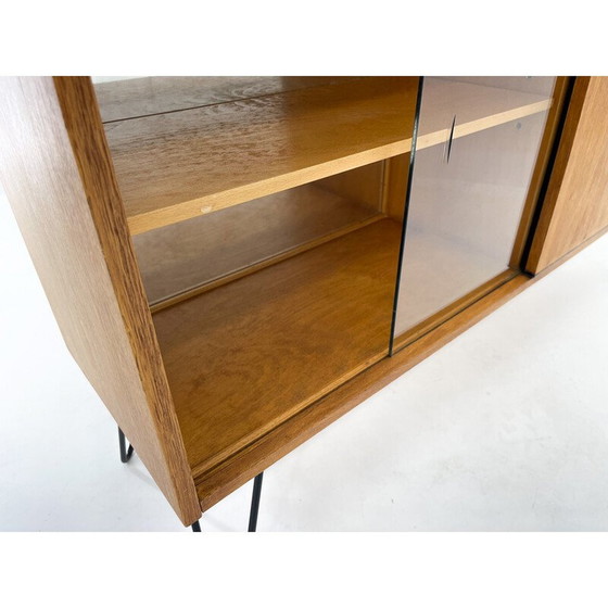 Image 1 of Mid-century display cabinet with a bar, Czechoslovakia