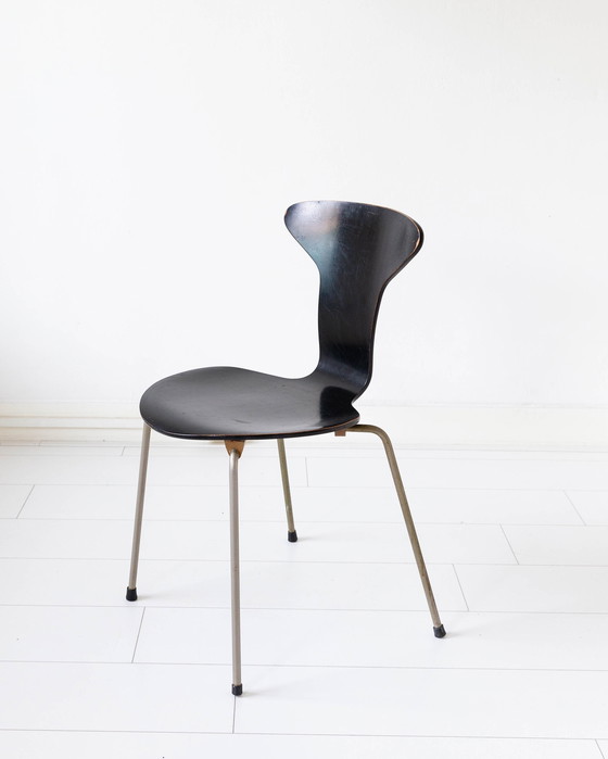 Image 1 of Set Of Two Arne Jacobsen Mosquito Dining Chairs