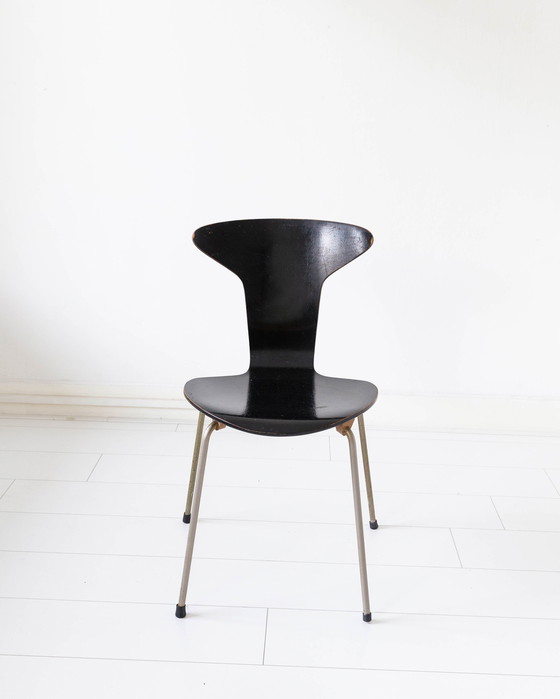 Image 1 of Set Of Two Arne Jacobsen Mosquito Dining Chairs