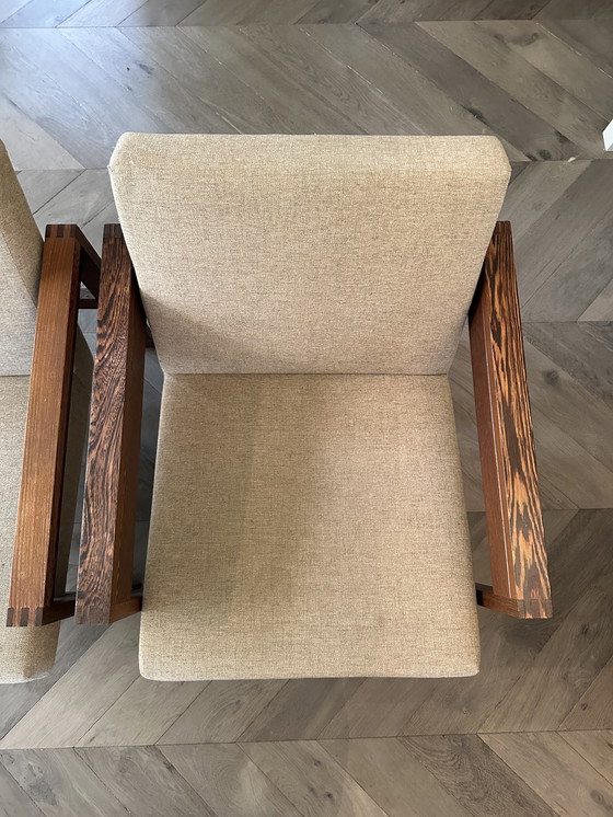 Image 1 of 2x Hein Stolle armchairs