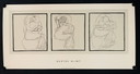 Gustav Klimt (1862-1918), Couples D'Amants. 3-Panel Print on Sturdy Museum Paper.