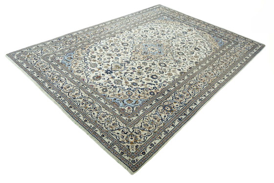 Image 1 of Tappeto orientale in sughero Kashan annodato a mano – 350 x 251 cm
