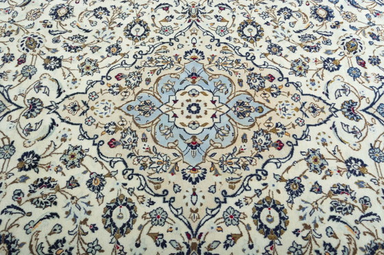 Image 1 of Tappeto orientale in sughero Kashan annodato a mano – 350 x 251 cm
