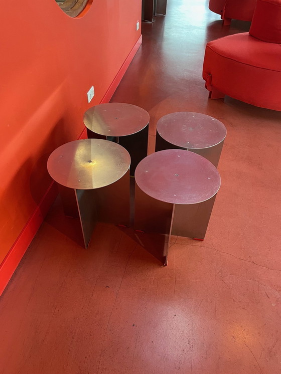 Image 1 of Sander Wassink Aluminum Stools