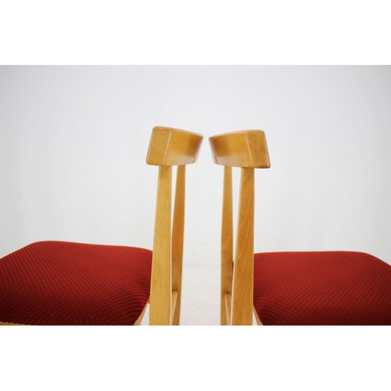 Image 1 of Vintage Set of 4 dining chairs by Thon, 1970
