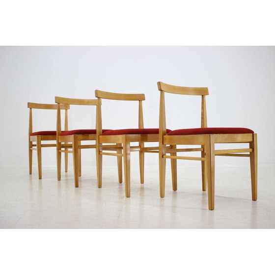 Image 1 of Vintage Set of 4 dining chairs by Thon, 1970