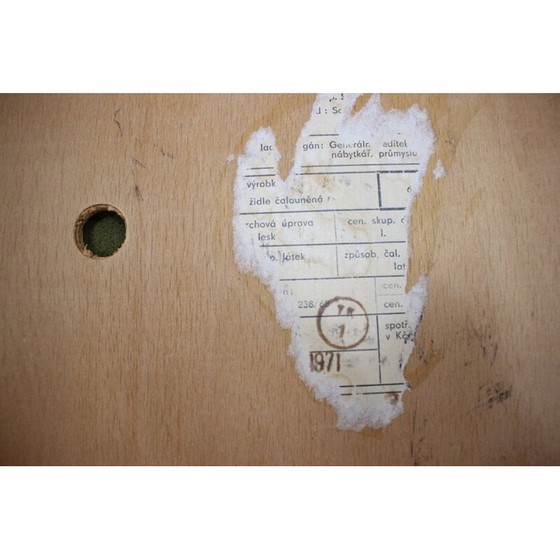 Image 1 of Vintage Set of 4 dining chairs by Thon, 1970