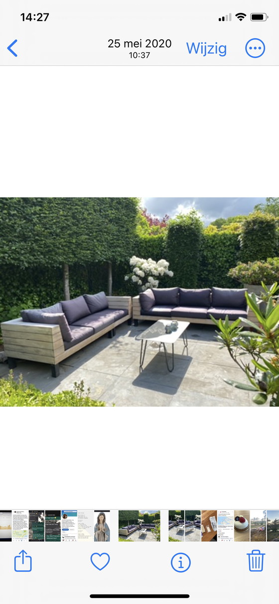 Image 1 of van der Garde Lounge set garden, can also be in corner arrangement!