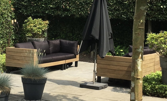 Image 1 of van der Garde Lounge set garden, également disponible en version d'angle !