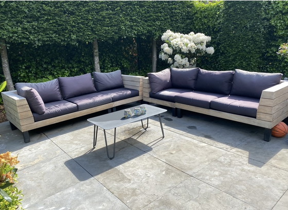 Image 1 of van der Garde Lounge set garden, également disponible en version d'angle !