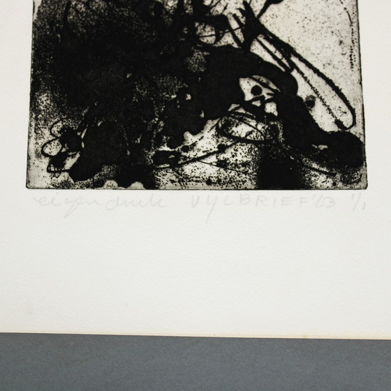 Image 1 of Ernst Vijlbrief (1934-2010) - Gravure 1/1 - 1963 - signée