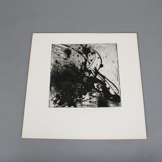 Image 1 of Ernst Vijlbrief (1934-2010) - Etching 1/1 - 1963 - signed