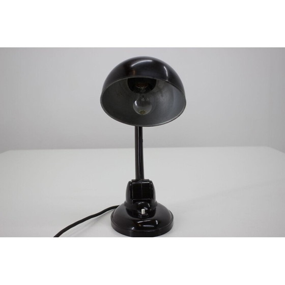 Image 1 of Lampada da tavolo vintage art déco in bachelite, Cecoslovacchia 1930