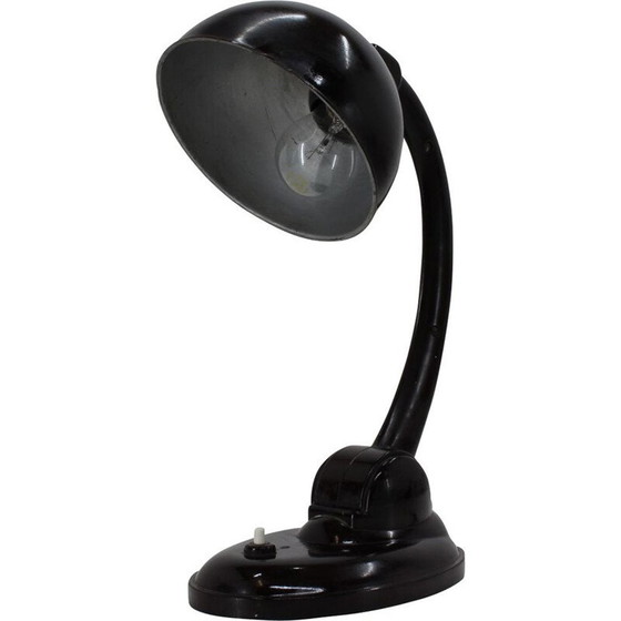 Image 1 of Lampada da tavolo vintage art déco in bachelite, Cecoslovacchia 1930