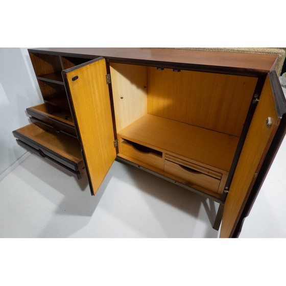 Image 1 of Mid-century Italian sofa with built-in sideboard, Italy 1960s