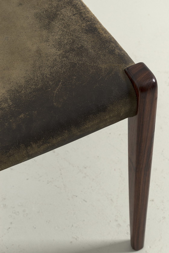 Image 1 of J.L. Moller Mobelfabrik model 71 chair by Niels Moller