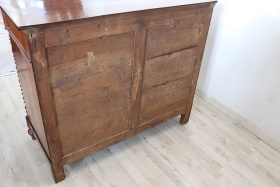 Image 1 of Antique Wooden Chest Of Drawers