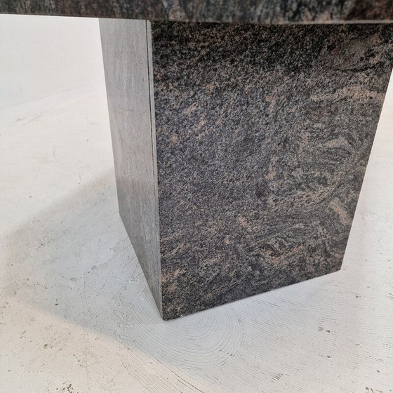 Image 1 of Italian vintage coffee table in granite, 1980s