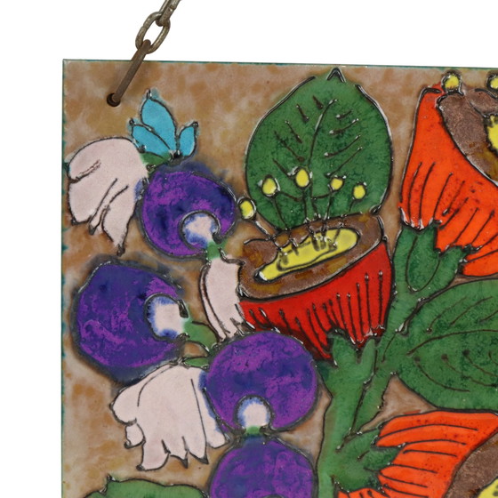 Image 1 of Decorazione murale in ceramica vintage Heibi