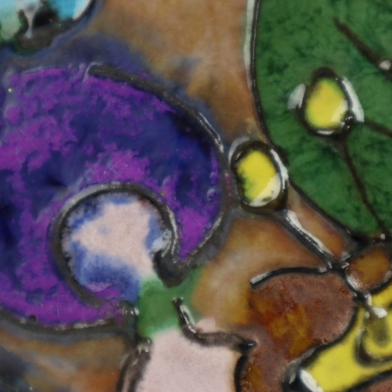 Image 1 of Decorazione murale in ceramica vintage Heibi