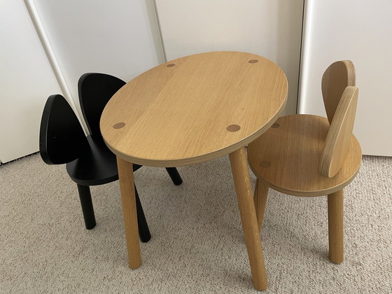 Image 1 of Nofred 2 Chairs & 1 Table For Kids