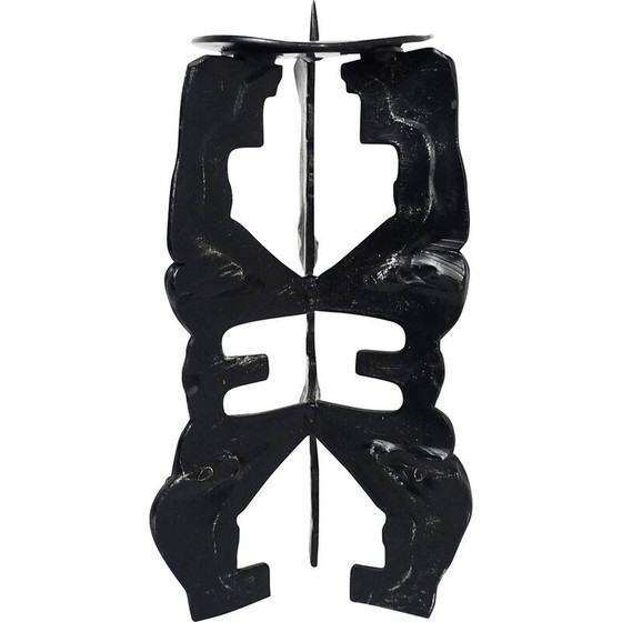 Image 1 of Candeliere vintage in metallo spesso, Germania anni '70