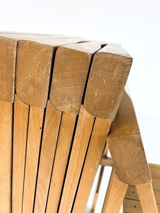 Image 1 of 6X Trieste Folding Chair, Aldo Jacober