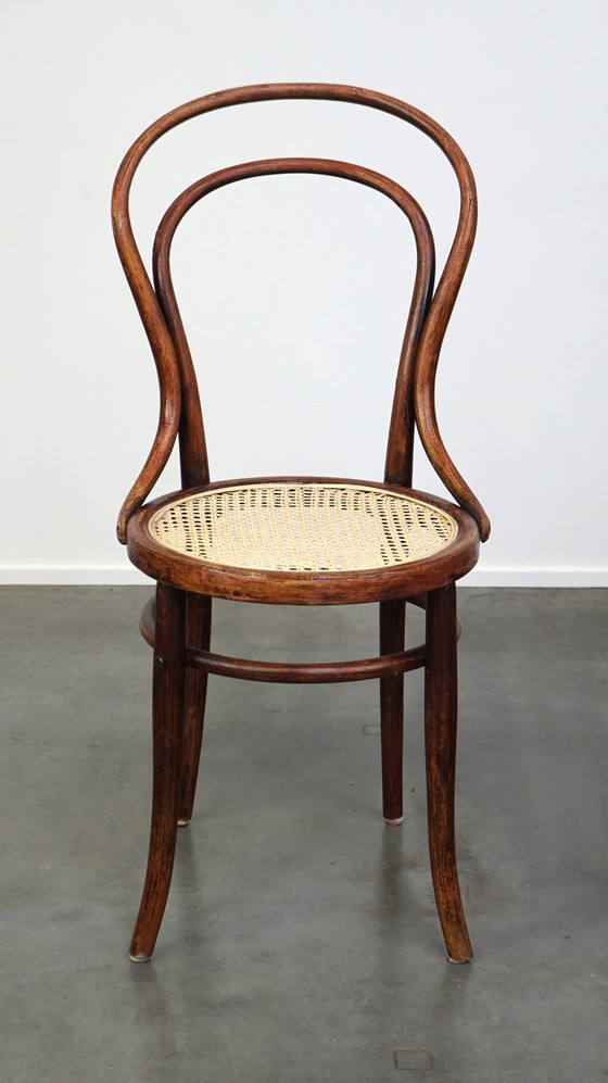 Image 1 of Chaise de bistrot Thonet originale n° 14