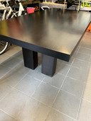 Modern solid oak dining table