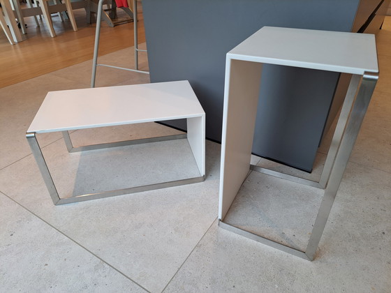 Image 1 of Side Table Turnover In Corian