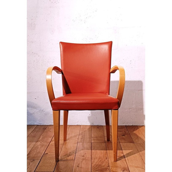 Image 1 of Vintage Potocco chair in imitation leather, Italy