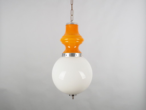 Pendant Lamp, Italian Design, 1970S, Manufacturer: Mazzega