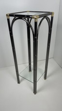 Faux bamboo plant stand / pieced stand