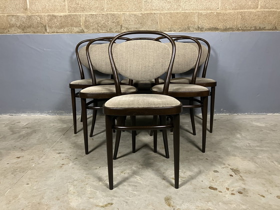 Image 1 of 6x Thonet 215 chairs bentwood