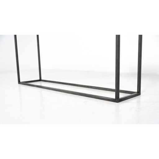 Consolle vintage in marmo e ferro