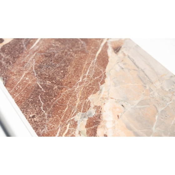Image 1 of Vintage marble and iron console