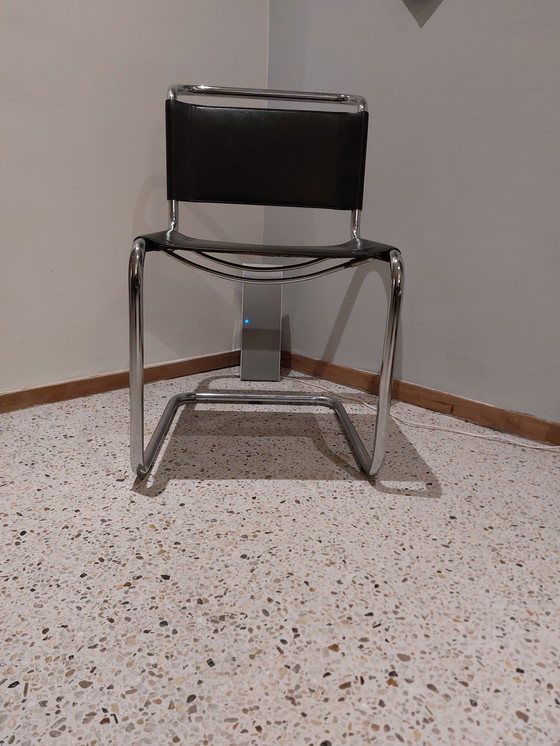 Image 1 of 5x vintage tubular frame chairs