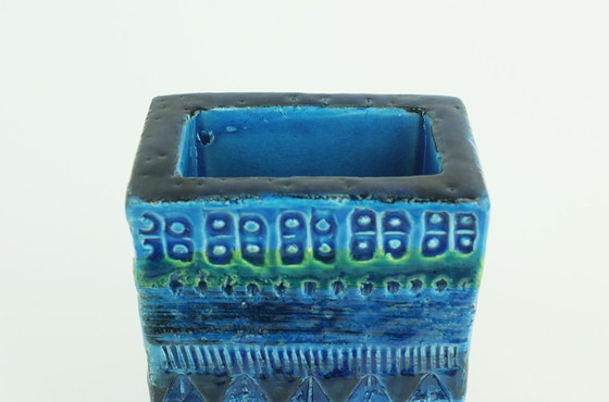 Image 1 of Italian 1960S Vase Raymor Bitossi Rimini Blue Aldo Londi