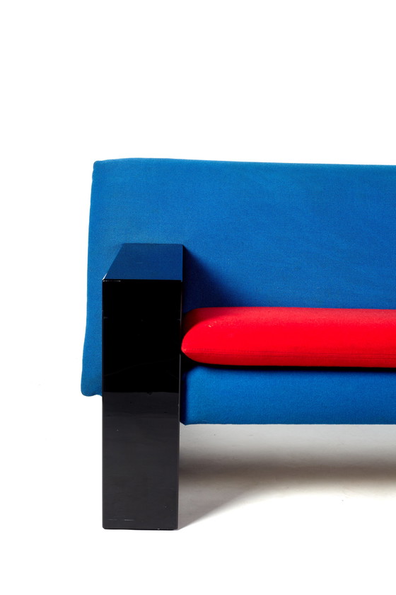 Image 1 of Artifort 'Sandwich' Peter van Der Ham postmodern 80s sofa