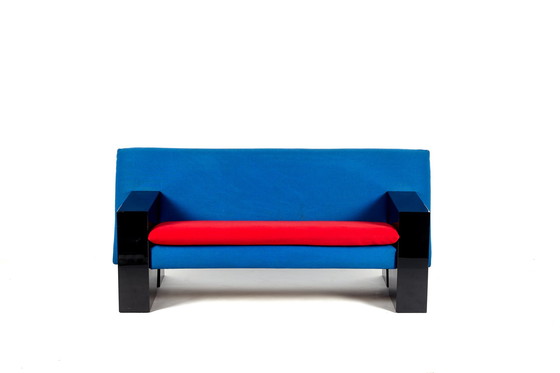 Image 1 of Artifort 'Sandwich' Peter van Der Ham postmodern 80s sofa